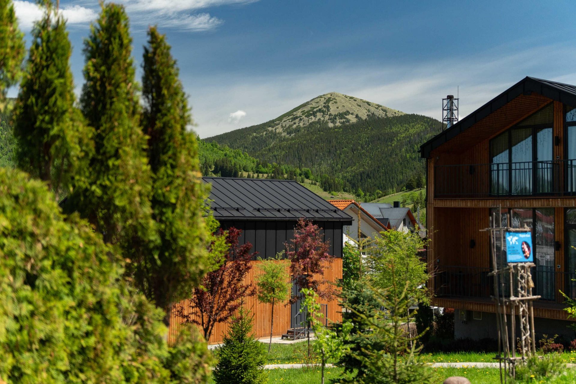 Phoenix Relax Park на тлі гори